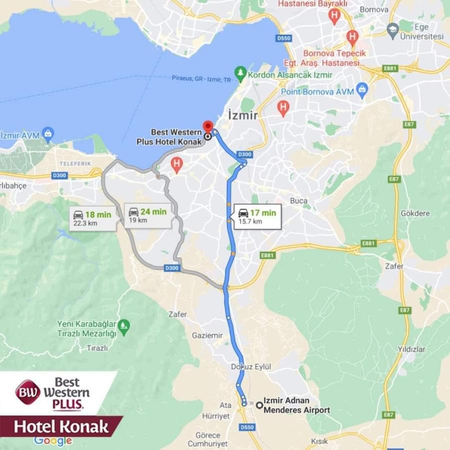 Best Western Plus Hotel Konak Smirne Esterno foto
